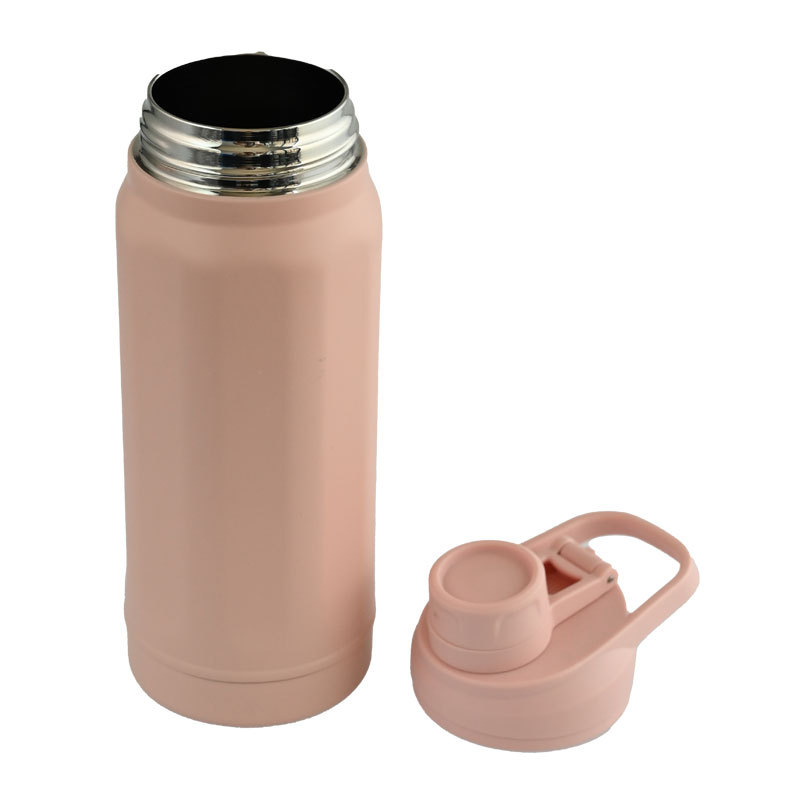 Actever B25035 Portable 22oz Stainless Steel Vacuum Mug  Large Capacity Travel Sports Water Bottle for Outdoor & Bicycle Use  SS201 Outer & SS304 Inner