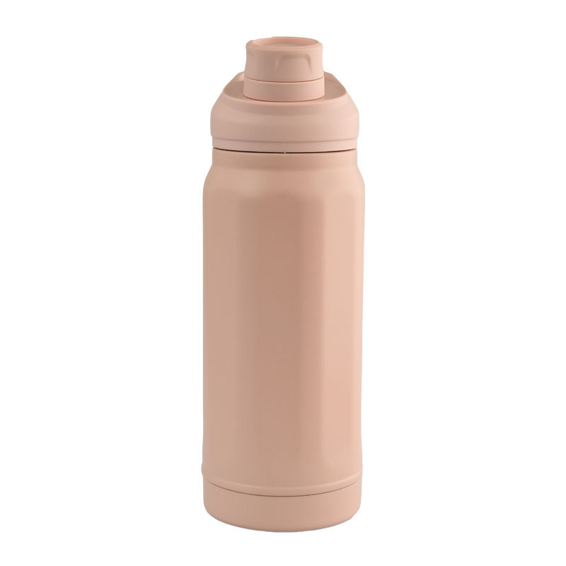 Actever B25035 Portable 22oz Stainless Steel Vacuum Mug  Large Capacity Travel Sports Water Bottle for Outdoor & Bicycle Use  SS201 Outer & SS304 Inner