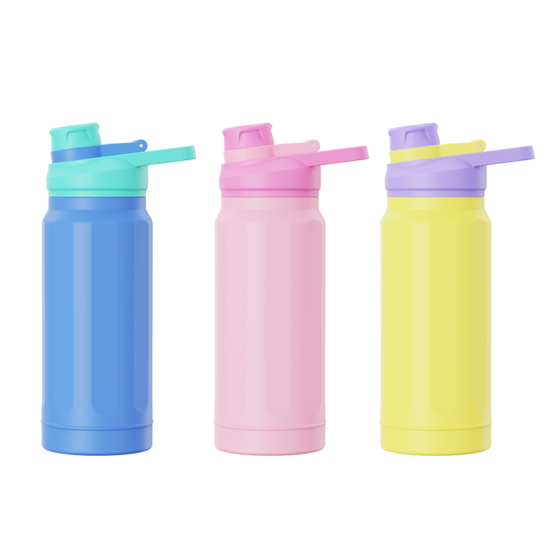 Actever B25035 Portable 22oz Stainless Steel Vacuum Mug  Large Capacity Travel Sports Water Bottle for Outdoor & Bicycle Use  SS201 Outer & SS304 Inner