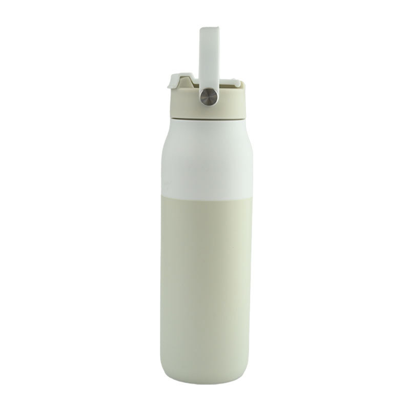 Custom 23oz Stainless Steel Insulated Water Bottle with Straw and Handle  Outdoor Sports Thermos Flask Kettle  Wholesale Portable Vacuum Bottle – Actever B25045