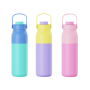 Custom 23oz Stainless Steel Insulated Water Bottle with Straw and Handle  Outdoor Sports Thermos Flask Kettle  Wholesale Portable Vacuum Bottle – Actever B25045