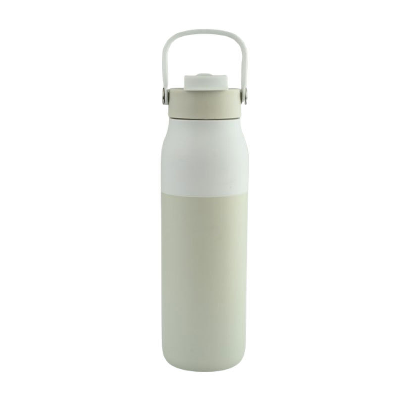 Custom 23oz Stainless Steel Insulated Water Bottle with Straw and Handle  Outdoor Sports Thermos Flask Kettle  Wholesale Portable Vacuum Bottle – Actever B25045