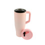 Custom 40oz Stainless Steel Vacuum Tumbler with Handle  Double Wall Travel Coffee Mug  Wholesale Adventure Metal Cup – Actever B25046