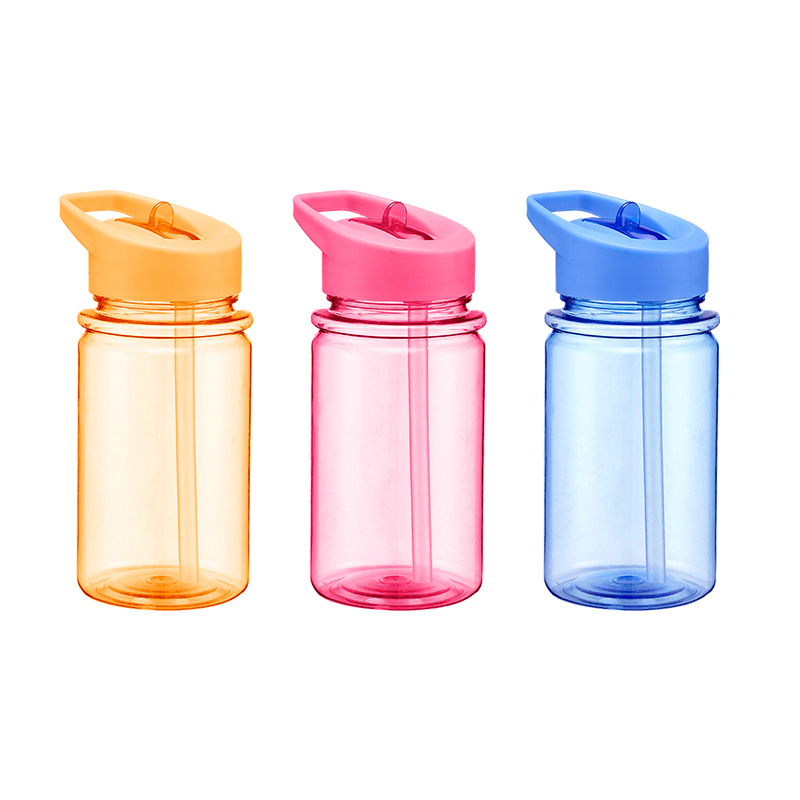 Actever 500ml BPAFree Tritan Sport Drink Bottle With Straw Transparent Reusable Water Bottle Wholesale for Gym Outdoor Office