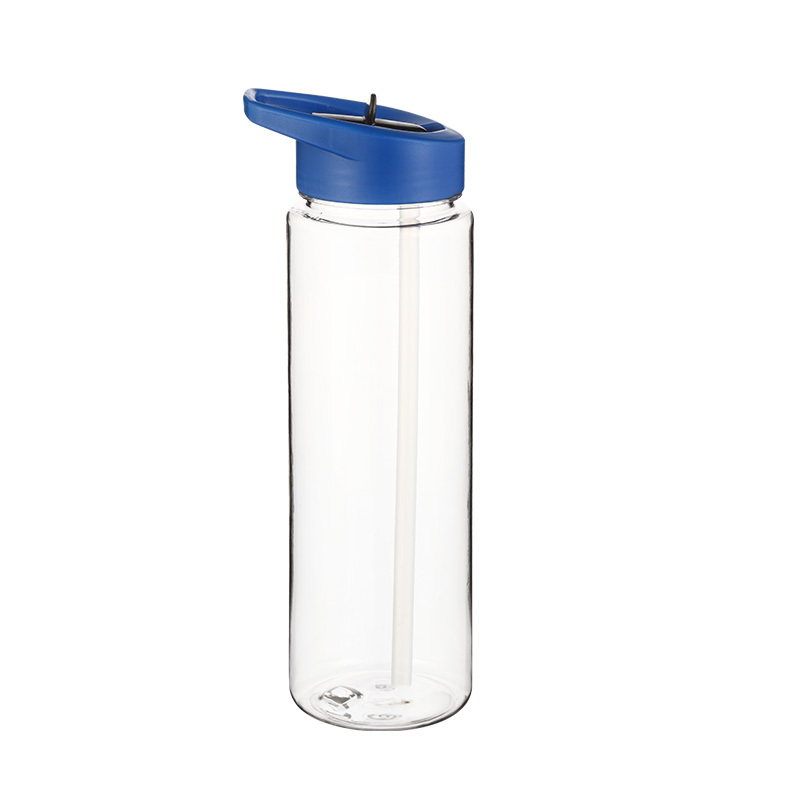 Actever 750ml BPAFree Clear Tritan Water Bottle With Flip Straw Sport Plastic Bottle Wholesale for Gym Outdoor Office