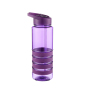 Actever 750ml Custom Logo BPA Free Portable Large Capacity Transparent AS Plastic Water Bottle With Straw for Office Travel Outdoor Use