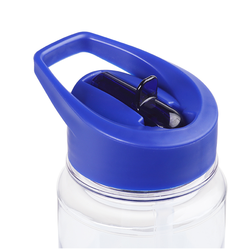 Actever 750ml Custom Logo BPA Free Portable Large Capacity Transparent AS Plastic Water Bottle With Straw for Office Travel Outdoor Use