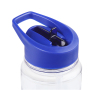 Actever 750ml Custom Logo BPA Free Portable Large Capacity Transparent AS Plastic Water Bottle With Straw for Office Travel Outdoor Use