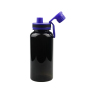 Actever 1000ml High Quality BPA Free PETG Plastic Portable Sports Water Bottle for Gym Hiking Travel Outdoor Use