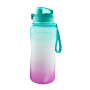 Actever C19130 75oz SK Plastic Water Bottle with Straw-High Quality Sports Bottle with Timer for Gym and Outdoor Use
