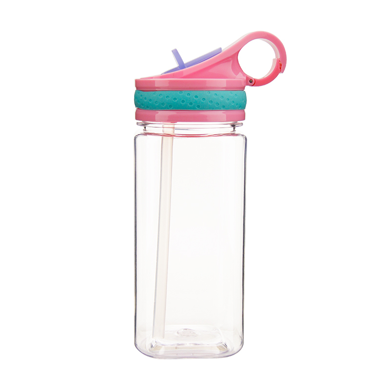 Actever 500ml Custom School Kids Outdoor Sports Cartoon PP Plastic Water Bottle with Handle for Childrens Use