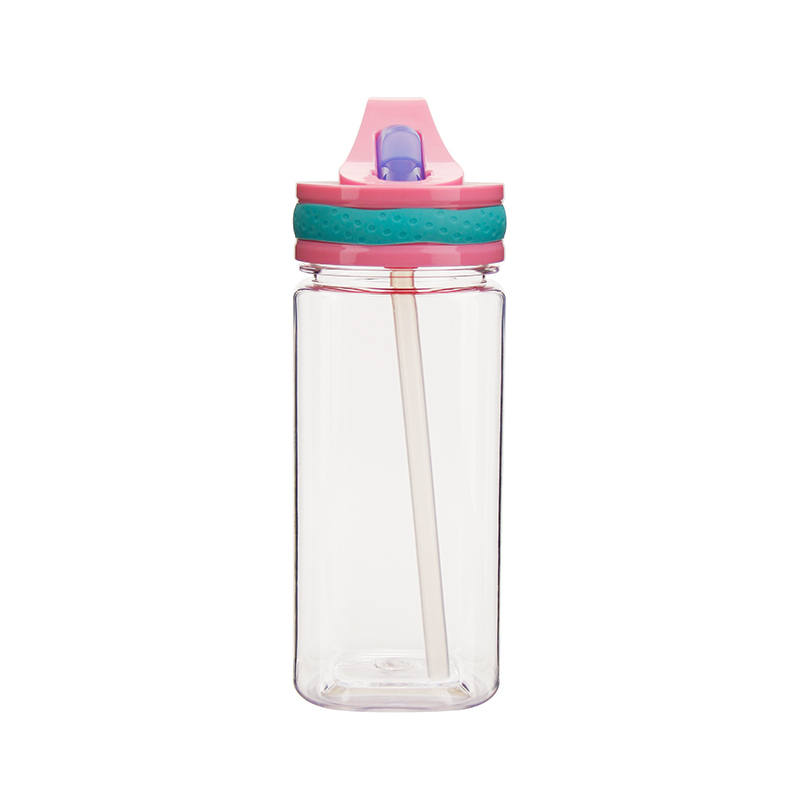 Actever 500ml Custom School Kids Outdoor Sports Cartoon PP Plastic Water Bottle with Handle for Childrens Use
