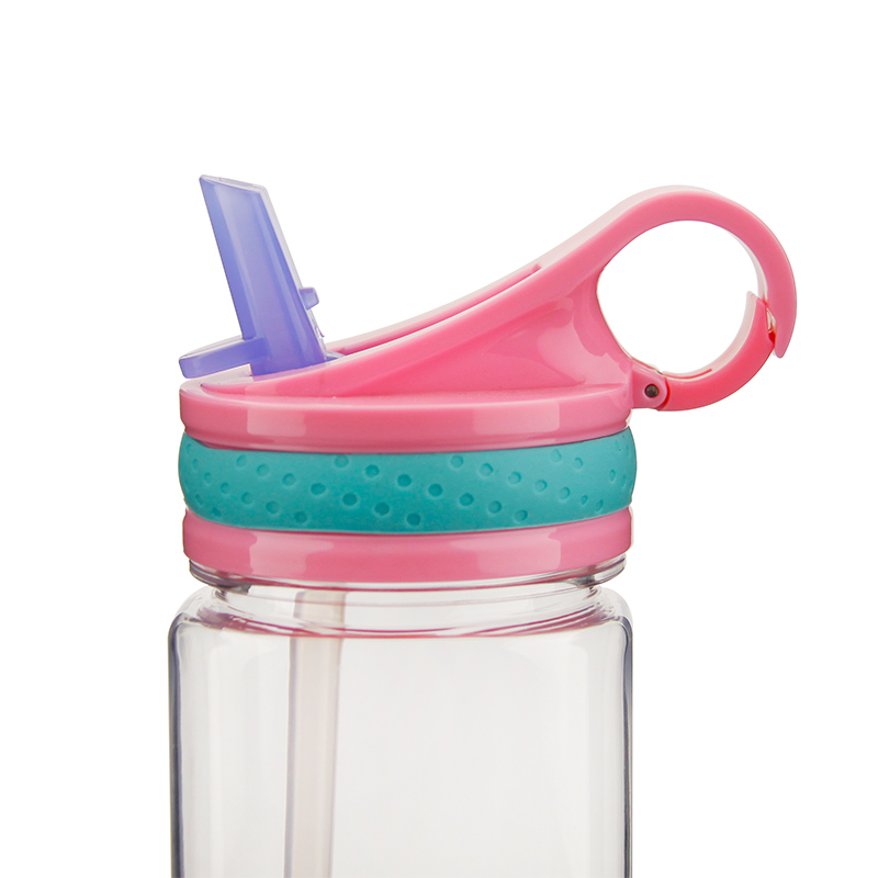 Actever 500ml Custom School Kids Outdoor Sports Cartoon PP Plastic Water Bottle with Handle for Childrens Use