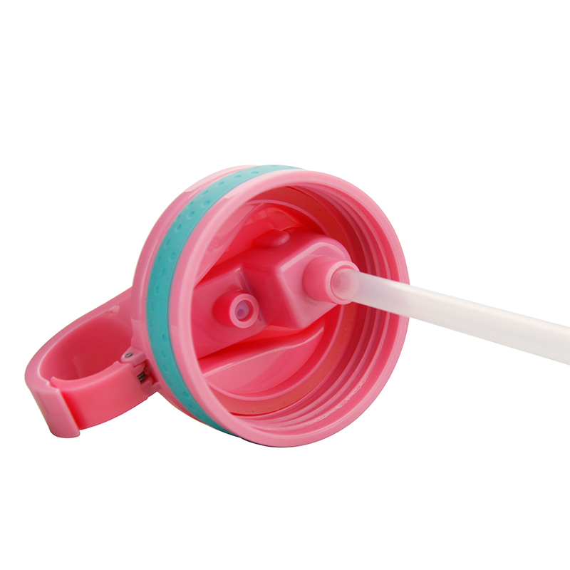 Actever 500ml Custom School Kids Outdoor Sports Cartoon PP Plastic Water Bottle with Handle for Childrens Use