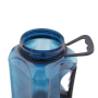 Actever 2.4L Wholesale Square PET Plastic Sports Water Bottle with Handle for Camping Hiking Fitness Use