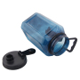 Actever 2.4L Wholesale Square PET Plastic Sports Water Bottle with Handle for Camping Hiking Fitness Use
