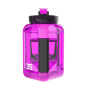 Actever 2.4L Wholesale Square PET Plastic Sports Water Bottle with Handle for Camping Hiking Fitness Use
