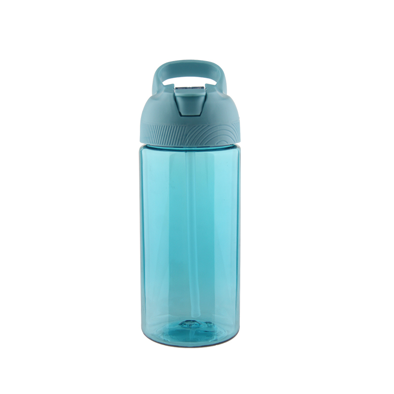 Actever C22081 500ml Portable PETG Water Bottle with Slider Lid BPA Free for School Kids Outdoor Sports Daily Use