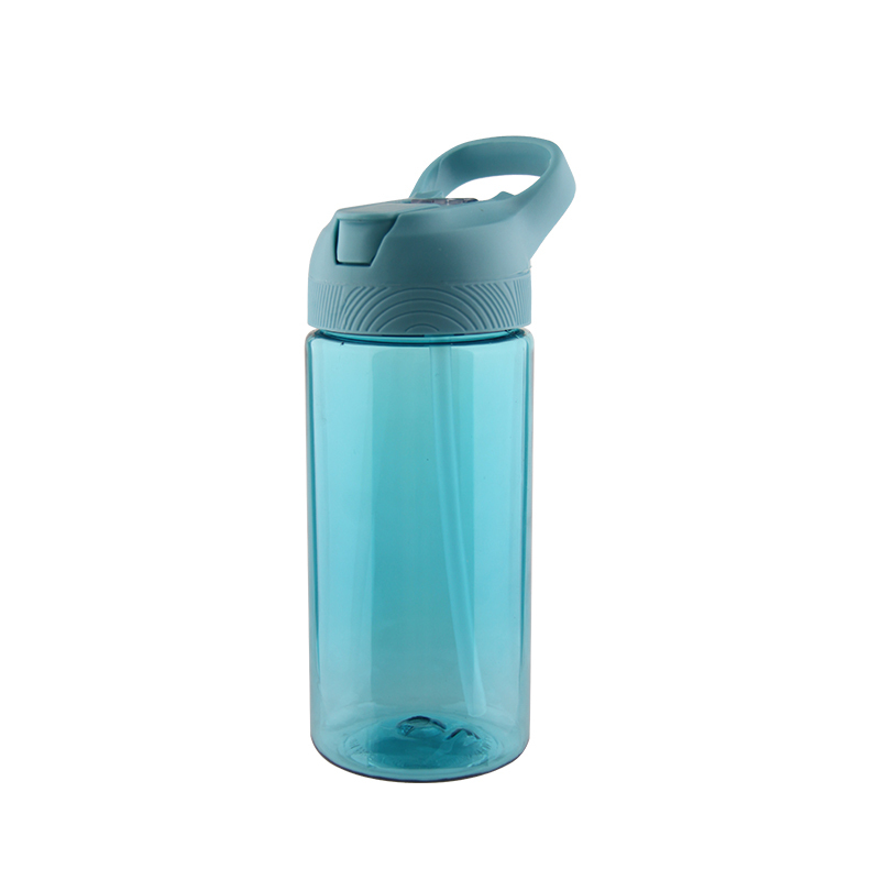 Actever C22081 500ml Portable PETG Water Bottle with Slider Lid BPA Free for School Kids Outdoor Sports Daily Use