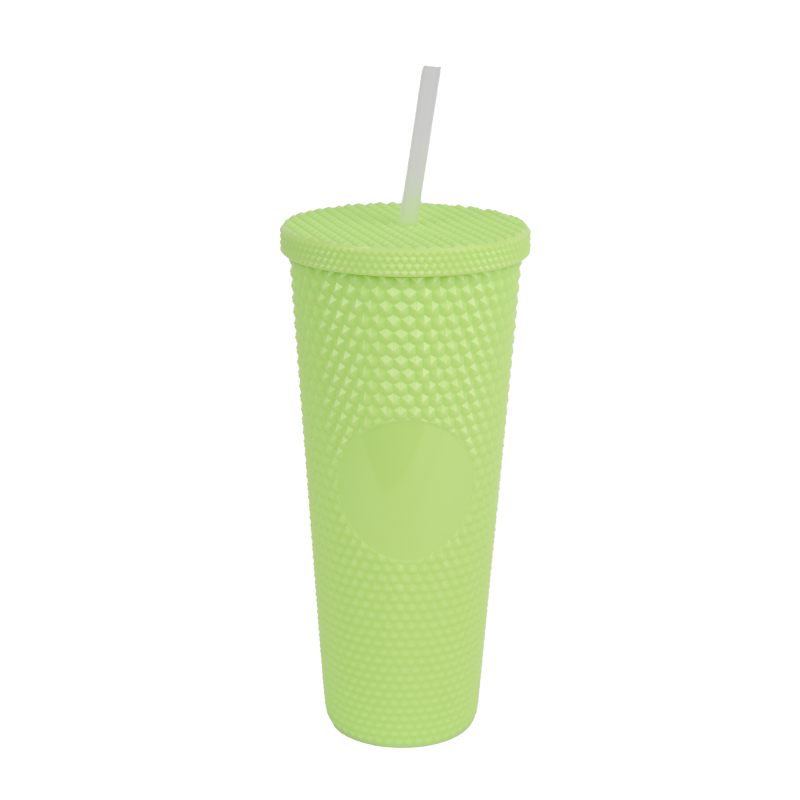 Actever Custom 11oz 20oz 31oz Fish Scale Plastic Water Bottle with Straw Trendy Boiling Water Safe Sports Drinking Cup for Gym School Travel