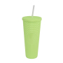 Actever Custom 11oz 20oz 31oz Fish Scale Plastic Water Bottle with Straw Trendy Boiling Water Safe Sports Drinking Cup for Gym School Travel