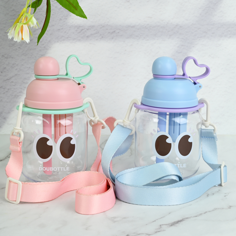 Actever 800ml Tritan Kids Cartoon Water Bottle Leakproof Sippy Cup Large Capacity Student Drinking Cup for School Outdoor Wholesale