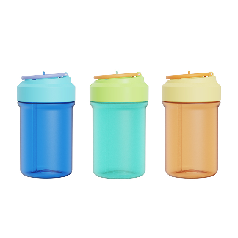 Actever C24004 580ml PP BPA Free Wholesale Custom Water Bottle with Straw - Bulk Sublimation Ready Cute Design Portable Drinkware for kids