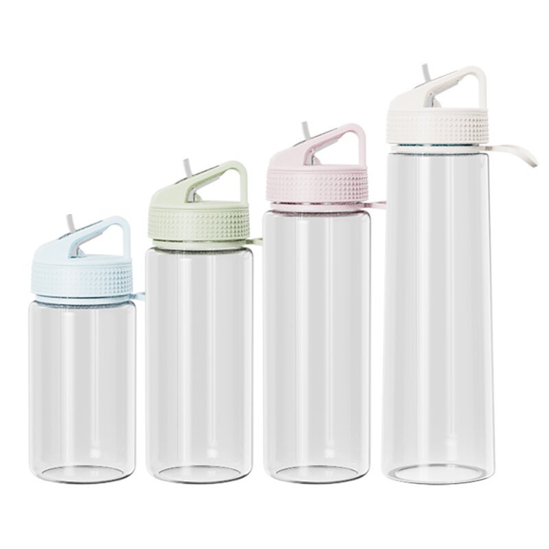 Wholesale BPA Free PETG Water Bottles 16oz 20oz 24oz 900ml  Actever C24059 Series Custom Logo Plastic Drinkware with Handle for Daily Use