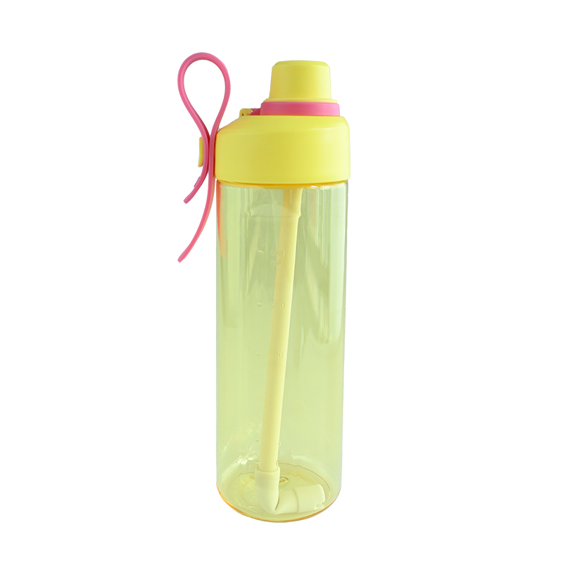 Aamzon Top Seller Motivation 25oz Water Container Plastic Fruit Infuser Water Bottle for Running