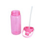Actever 22oz PETG Sports Water Bottle BPAFree Portable Handle Direct Drinking Lid for Outdoor Fitness School Use