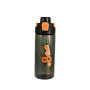 Actever 21oz PETG Plastic Water Bottle with Time Marker Straw Leakproof BPA Free Gym Office Outdoor Sports Bottle