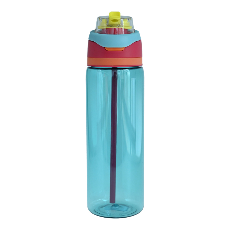 Actever PETG Sports Water Bottle 740ml960ml - BPA Free Plastic Straw Cup, Solid Color Drinkware for Outdoor Wholesale