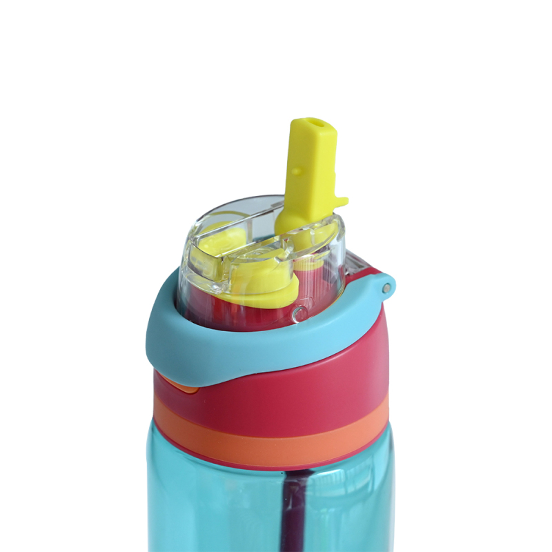 Actever PETG Sports Water Bottle 740ml960ml - BPA Free Plastic Straw Cup, Solid Color Drinkware for Outdoor Wholesale