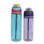 Actever PETG Sports Water Bottle 740ml960ml - BPA Free Plastic Straw Cup, Solid Color Drinkware for Outdoor Wholesale