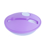 Reusable Plastic Salad Bowl with Fork, Sauce and Dressing Container  1600ml Takeaway Food Box  Actever F25003-1  PP Material