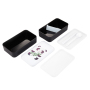 OEM Eco 2-Layer Bento Lunch Box with Cutlery  BPA Free Plastic Kids Food Container  Actever Q17005