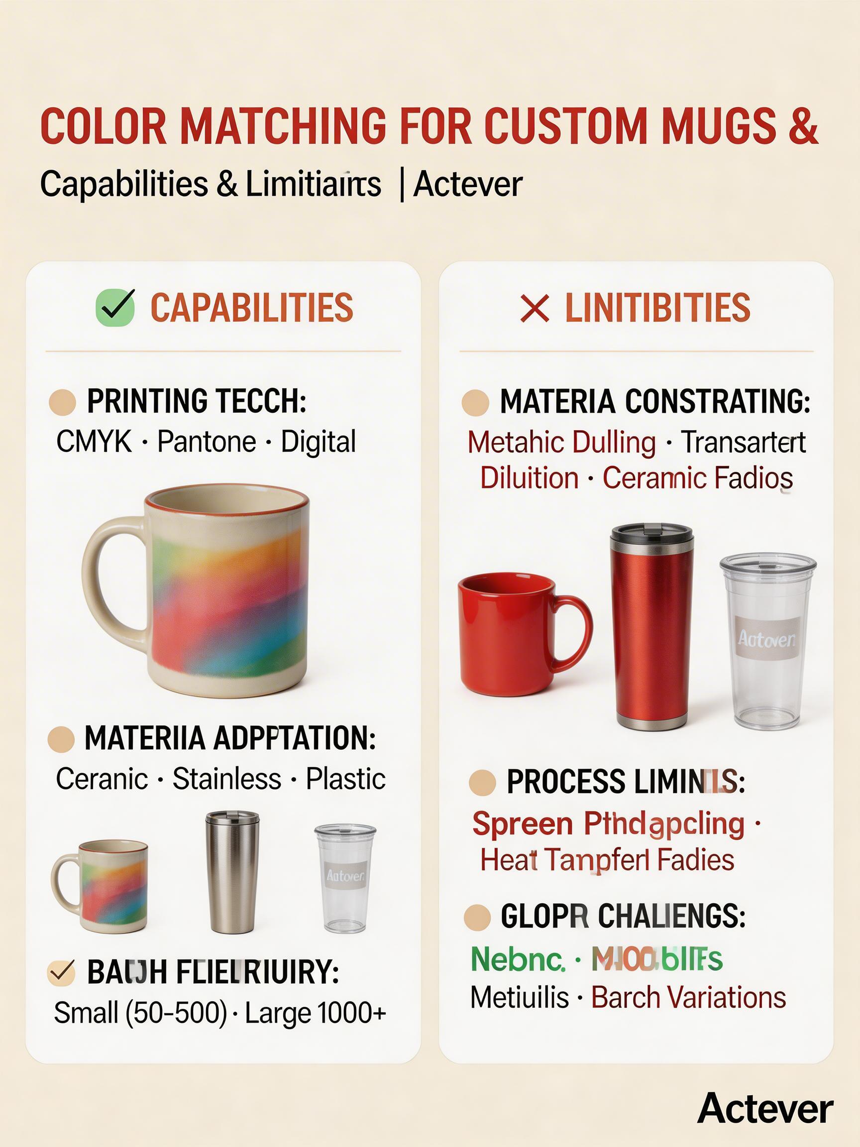 Color Matching in Custom OEM Mugs & Tumblers: Capabilities ...