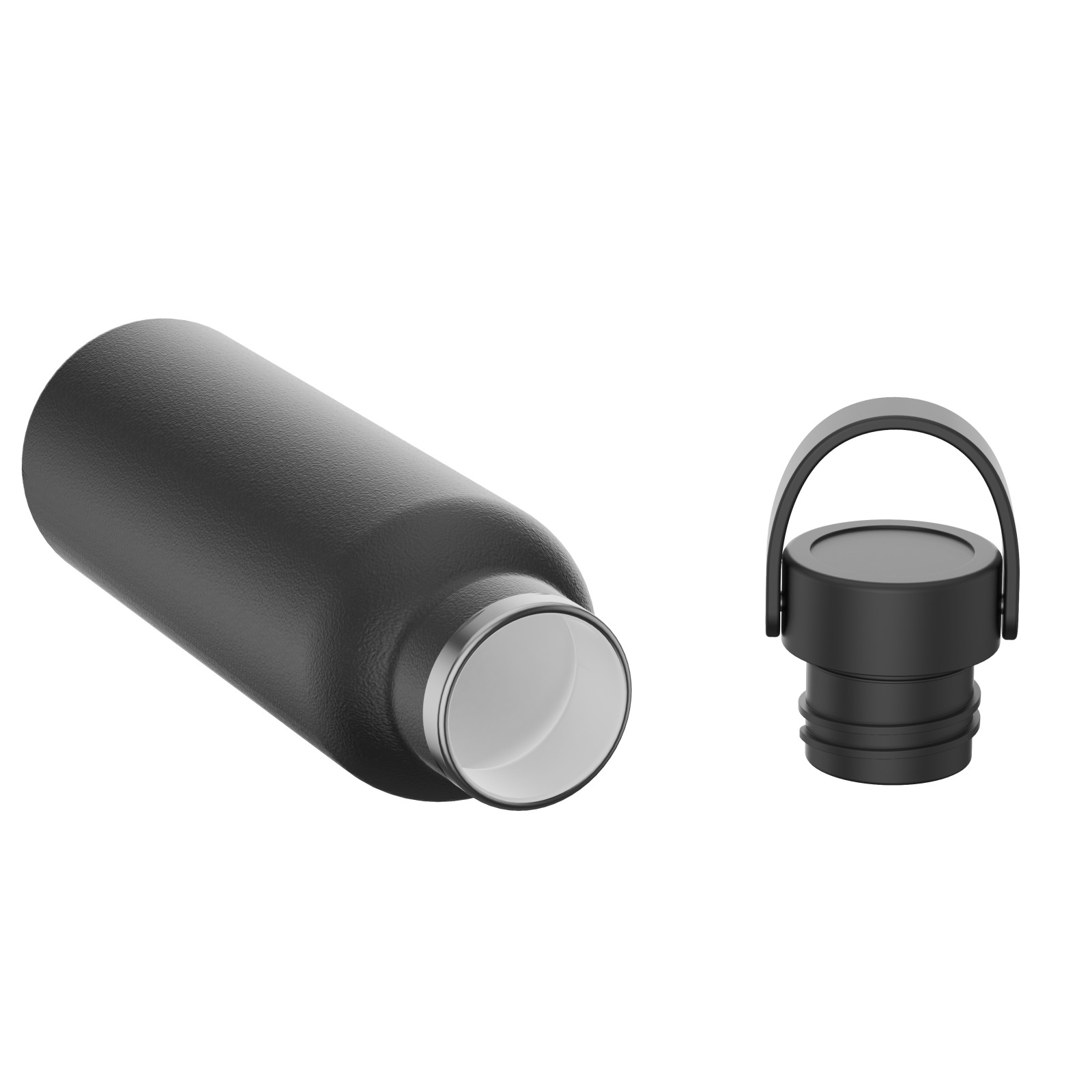 Reusable Travel Water Bottles with handle lid for Gym & Sports