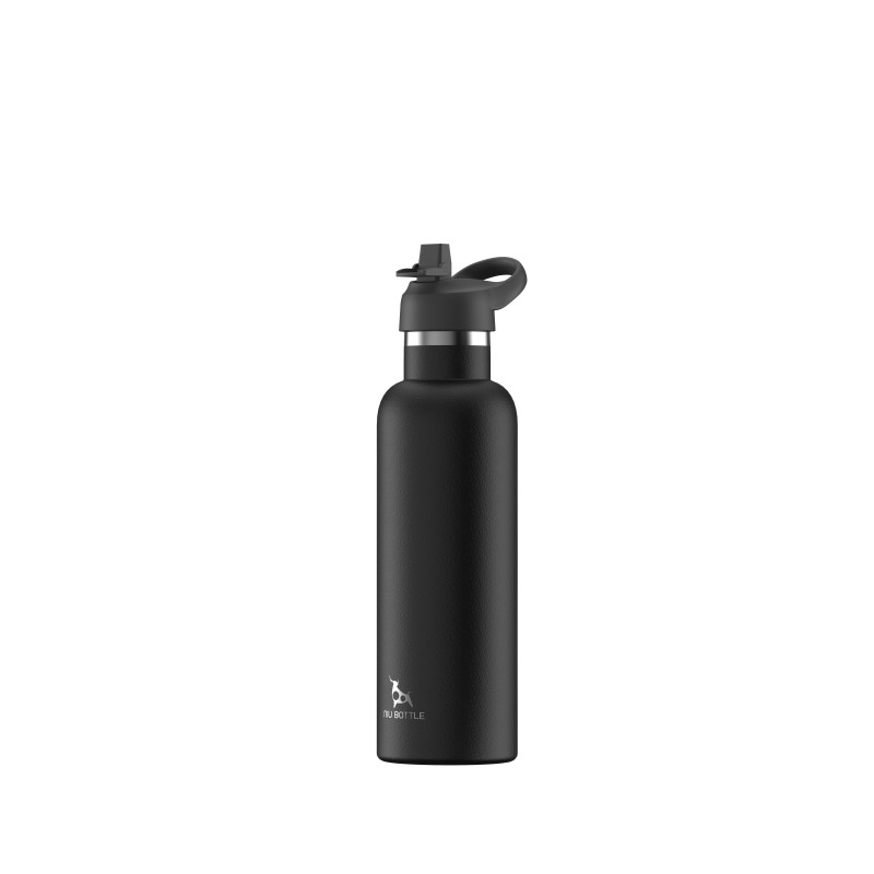 Vacuum Insulated Water Bottle with Straw & Spout Lids Vacuum Insulated Water Bottle with Straw & Spout Lids