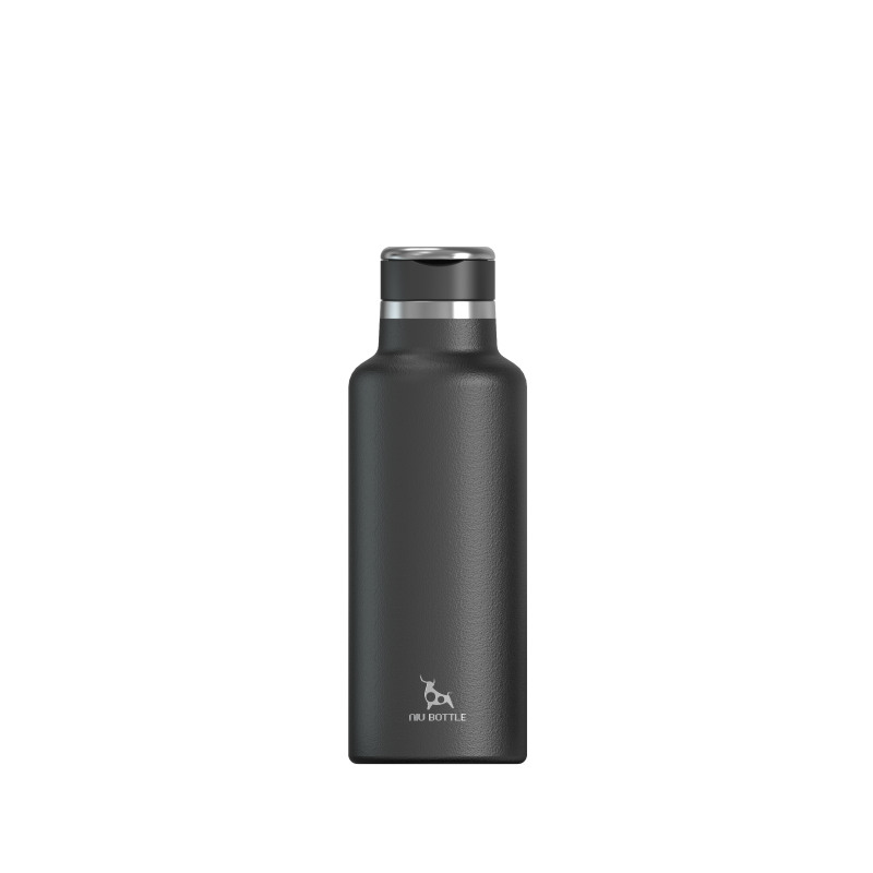  Double Wall  Stainless Steel vacuum insulated bottle With Metal Portable Handle
