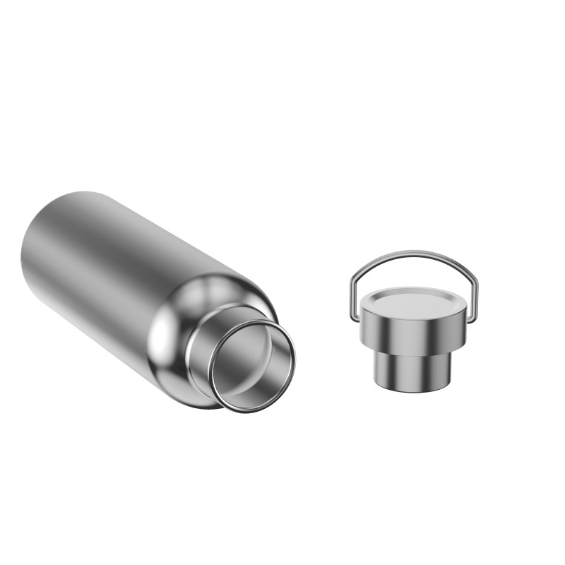 Stainless Steel Water Bottles, Reusable Metal Sports Water Bottle Keeps Drink Hot and Cold, BPA Free  for Camping Gym