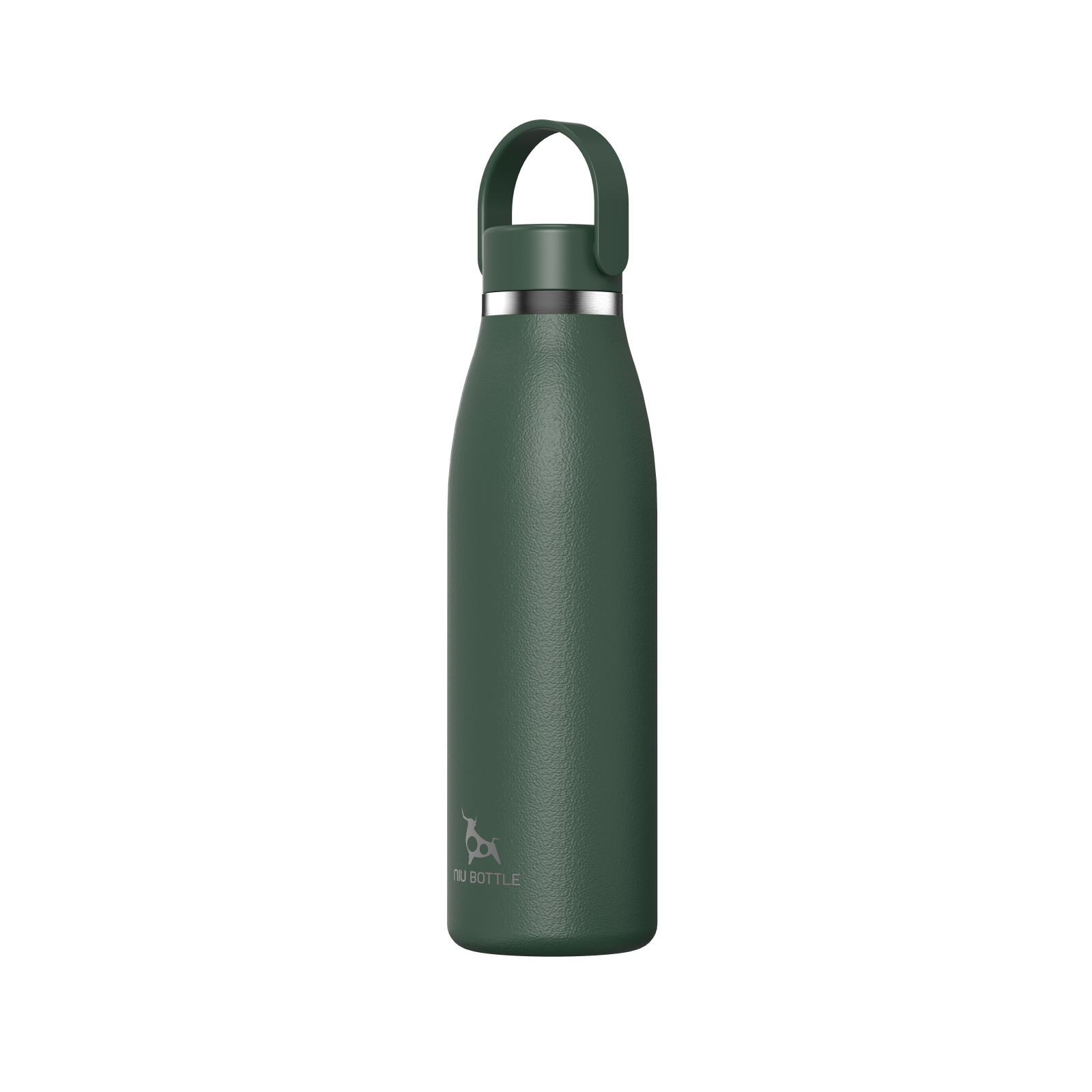 Stainless steel Ceramic Coating inside Slim Double wall Vacuum Water Bottle