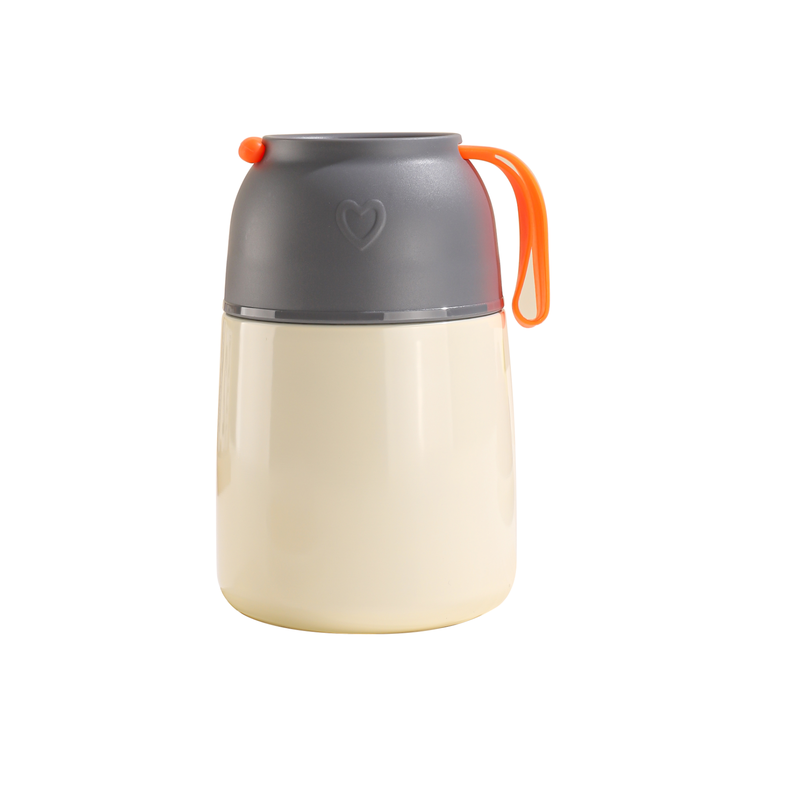 CFLASK 450ml 15oz Insulated Food Jar with Foldable 304 Spoon Stainless Steel Leakproof