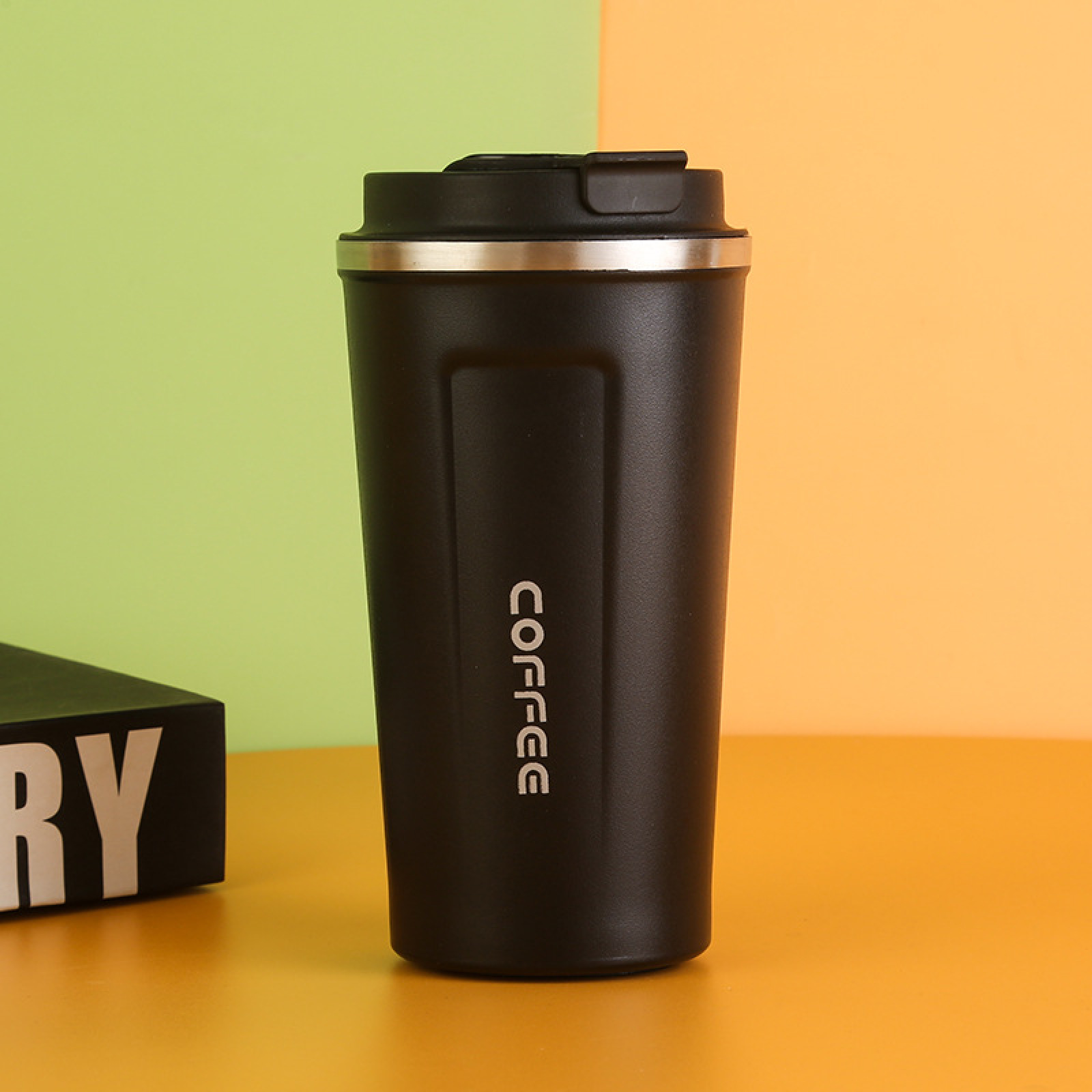 Wholesale Custom Logo 304 Stainless Steel Insulated Tumbler LED Intelligent Temperature Measurement Car's Vacuum Coffee Cup