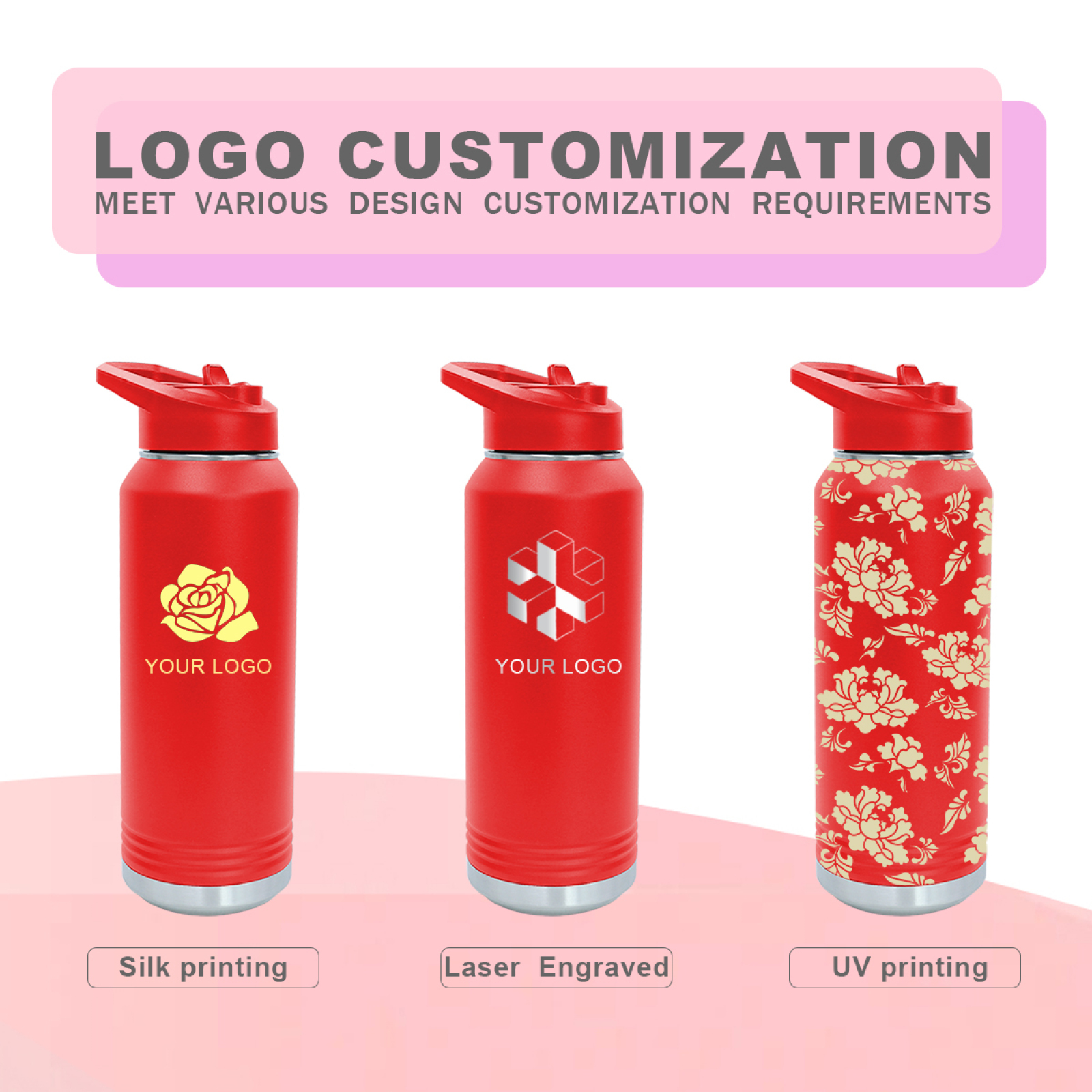 Topnovo 2025 New Products  Sport Gym Drinking  Insulated Vacuum Flask Polar Stainless Steel Camel 32 oz Water Bottle With Lid