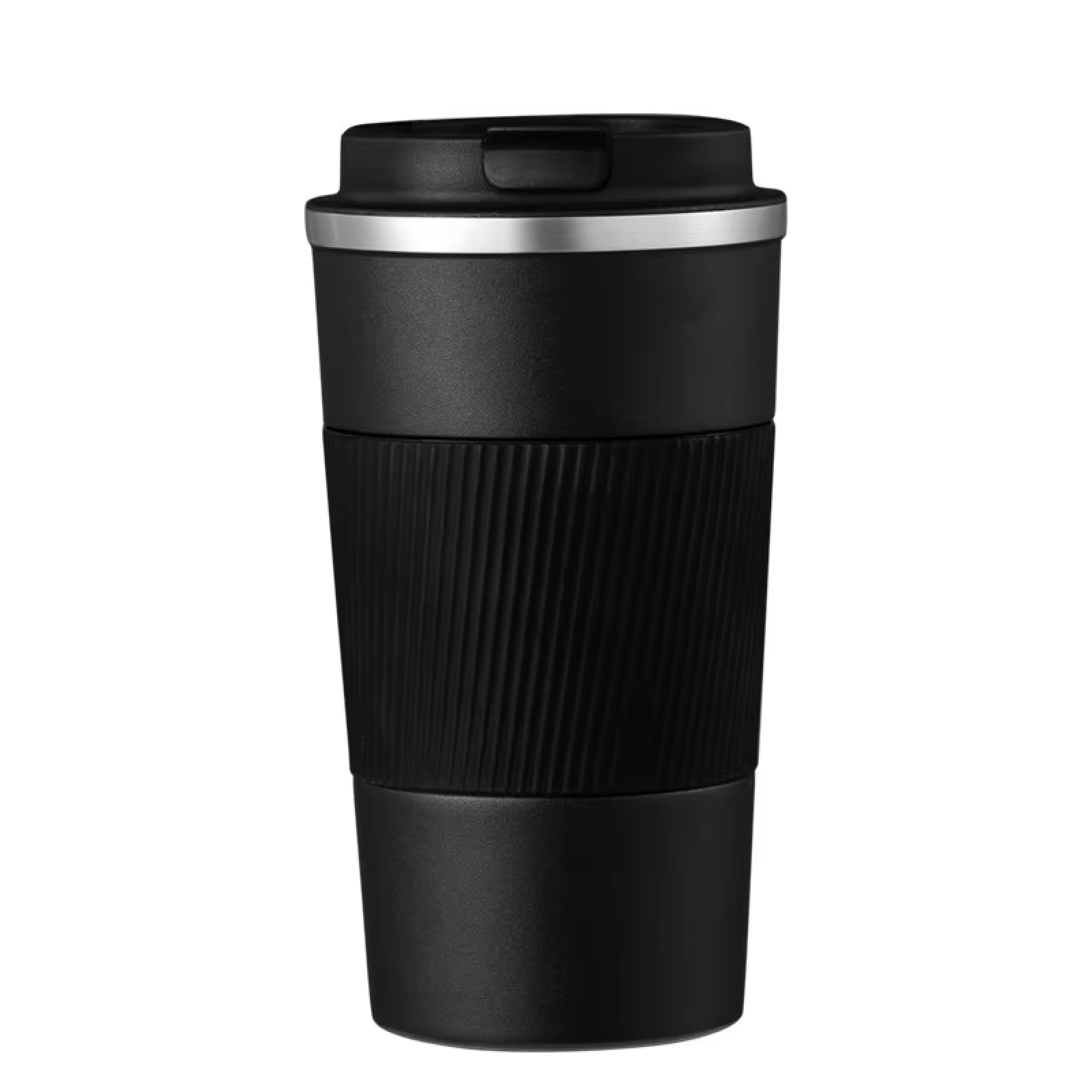 Portable Double Wall Insulated Thermos Thermal Vacuum Stainless Steel Water Tea Coffee Cup Mug Tumbler With Spill Proof Lid