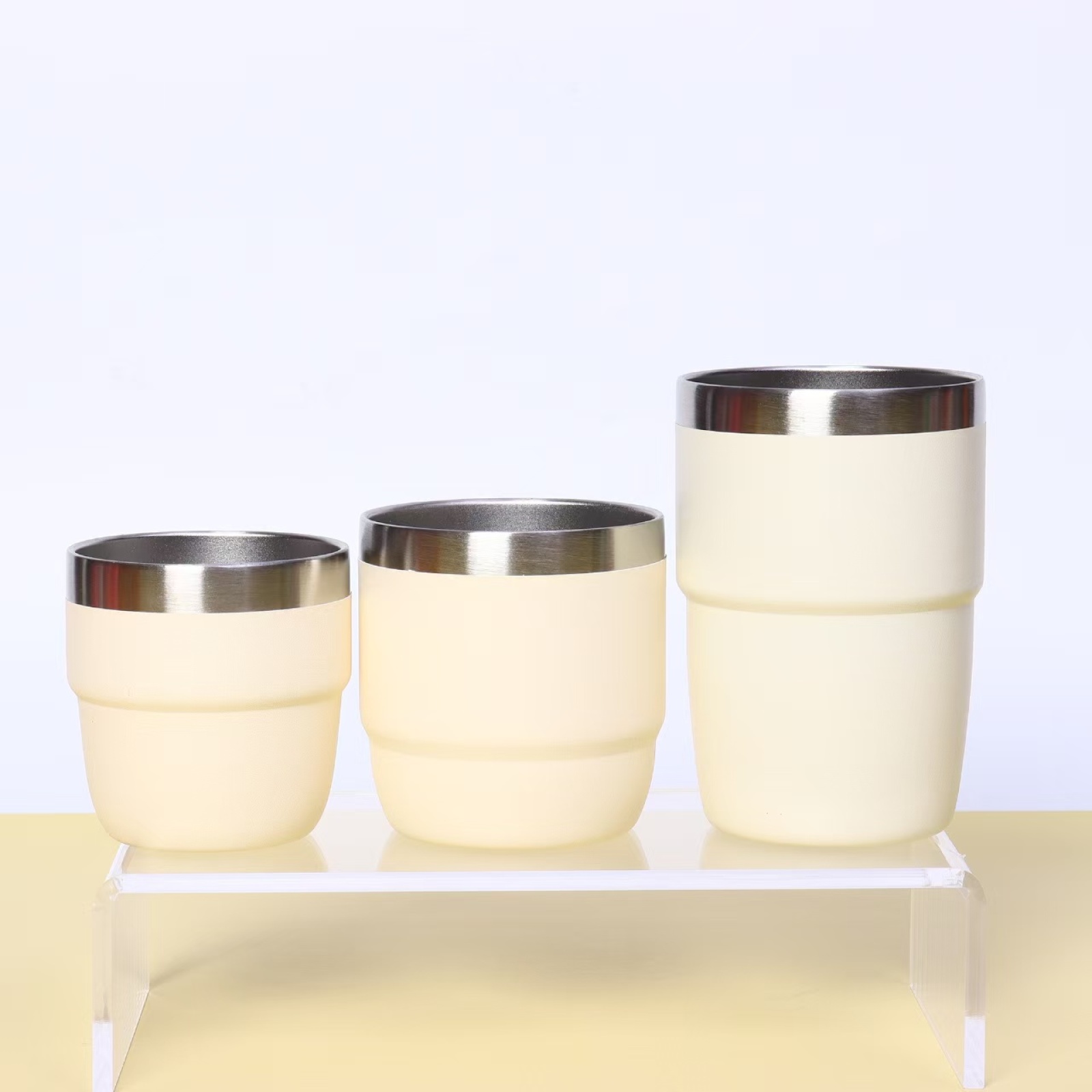 Mini Portable Stainless Steel Tumbler Insulated Travel Coffee Mug Eco-friendly Thermal Tea Cup Wine Cups Wholesale New