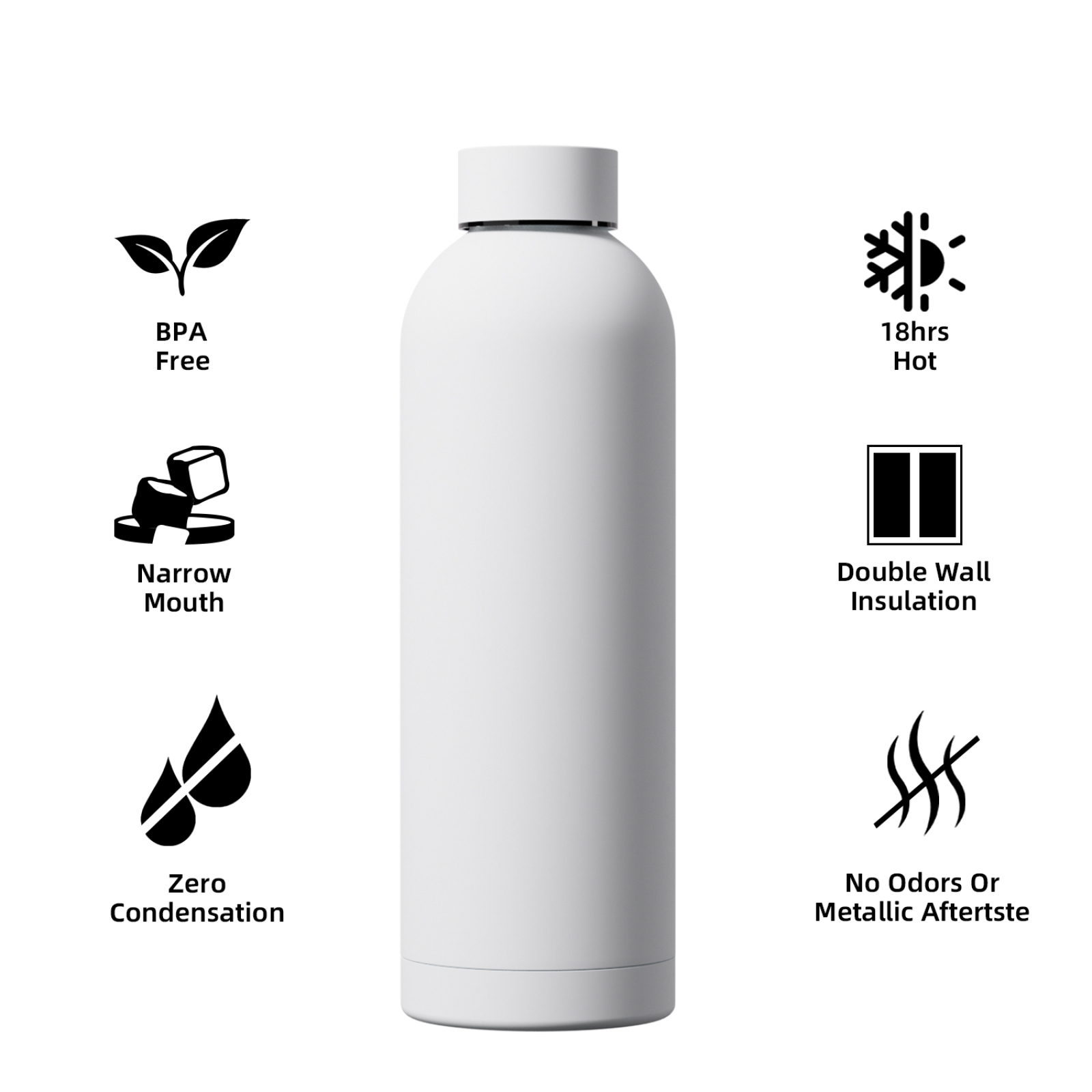 Personalized Stainless Steel Water Bottle Easy to Carry with Leakproof Lid Durable and Safe Materials Bulk Tumblers