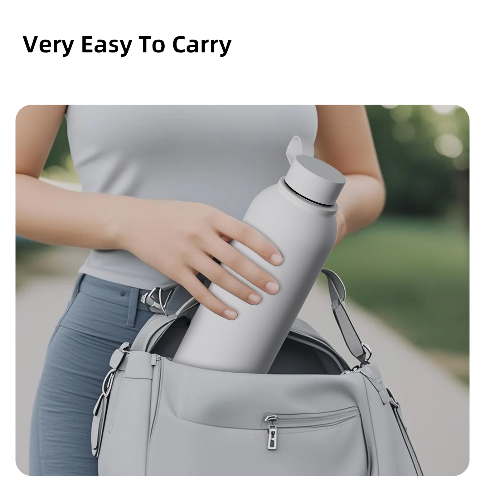 Personalized Stainless Steel Water Bottle Easy to Carry with Leakproof Lid Durable and Safe Materials Bulk Tumblers