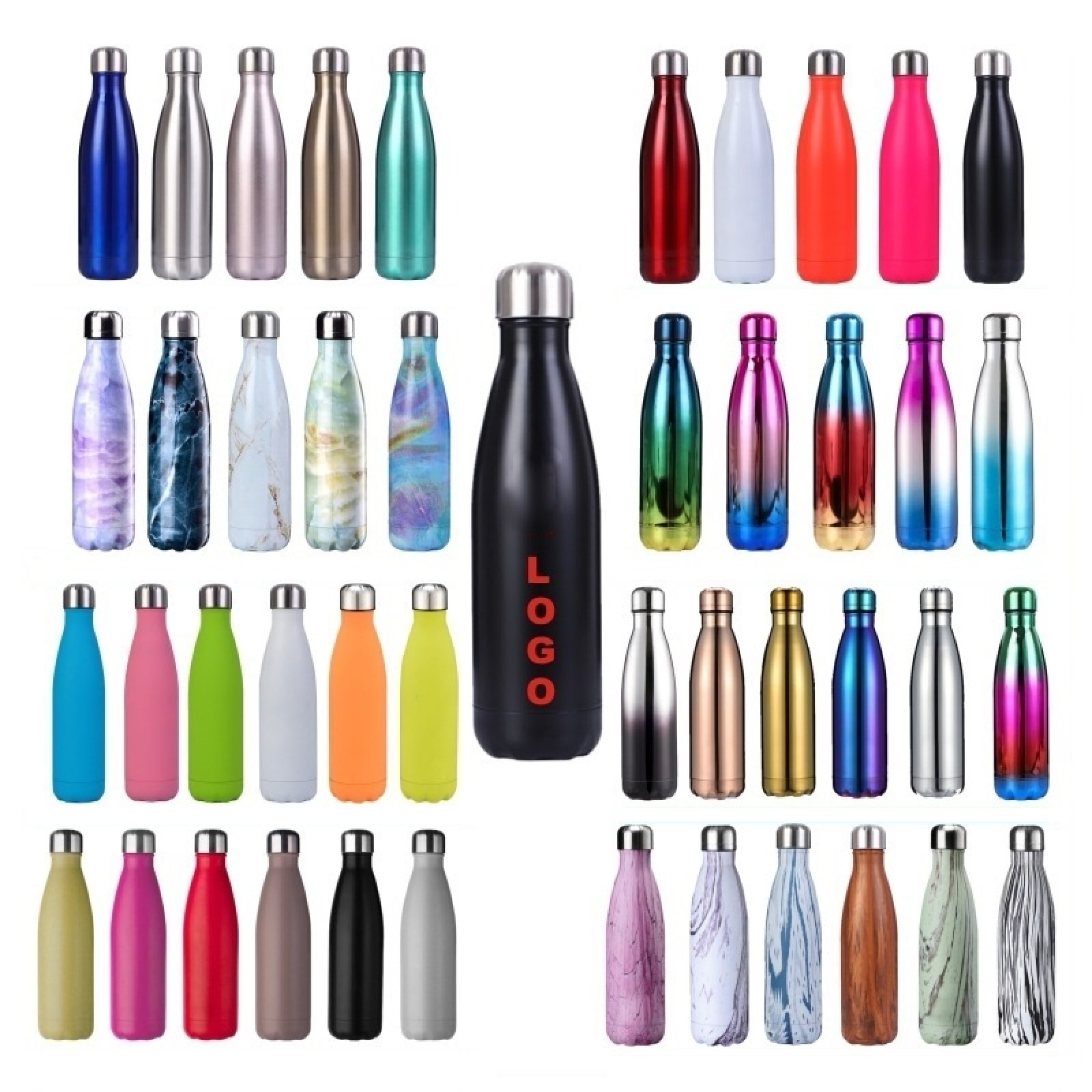 Wholesale Vintage Design 304 Stainless Steel Insulated Vacuum Flask Eco-Friendly Business Boxed Hot Water Sports Vacuum Flask